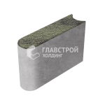 Бортовой камень БРШ 50.20.8, янтарь с гранитной крошкой